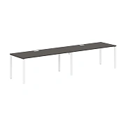 Стол 2-х местный EUWST 3580 Мокко/Белый 3526х800х750 EDIS