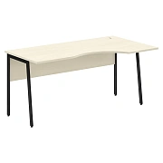 Стол прямой СА-1P(R) Клен*/Черный 1600х900х755 IMAGO PLUS
