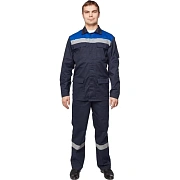 Костюм лет муж (куртка, бр) л05 син/вас 104-108/158-164 (Арсенал-СП)