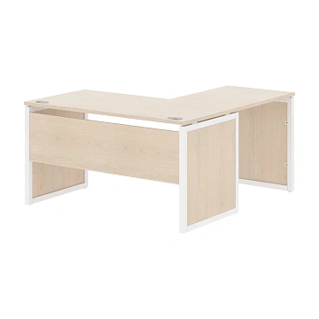 Стол угловой XQPCT 1415 Бук Тиара/Белый 1400х1500х750 XTEN-QP