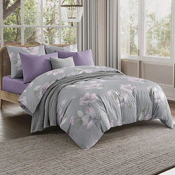 Комплект постельного белья Guten Morgen Цветочный вальс евро