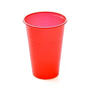 Стакан одноразовый Metro Professional 200мл, красный, 100шт/уп