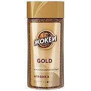 Кофе растворимый Жокей Gold 95г, стекло