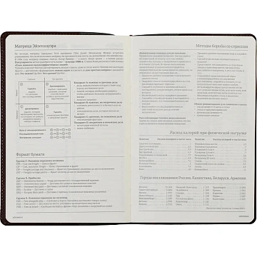 Ежедневник полудатированный коричн,A5,152х222мм,416 стр,Br.V.PROFY 3-073/03