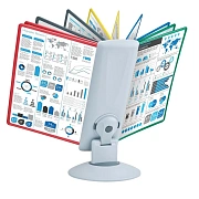 Демосистема настольная FDS031 вращ. 10 пан. св.сер/ассорти