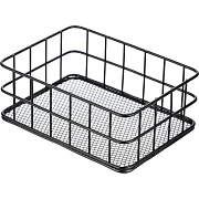 Подставка-органайзер для канц. принадл. Attache чрн 17x12,5x6,5см мтл