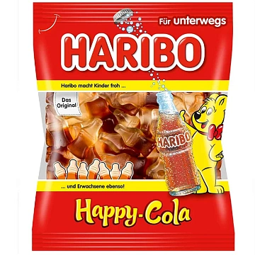 Мармелад жевательный Haribo Happy Cola кола, 100г