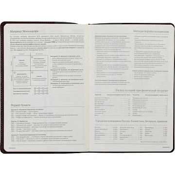 Ежедневник полудатированный коричн,A5,152х222мм,416 стр,Br.V.PROFY 3-073/03