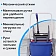 Тележка уборочная BRABIX, 2 съемных ведра 30 л, механический отжим, пластиковый каркас, фиксирующаяс