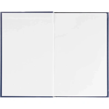 Ежедневник недатированный ,бумвинил,синий,А5,128х200мм,128л