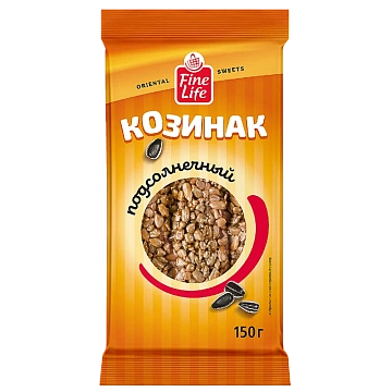 Fine Life Козинак подсолнечный, 150г