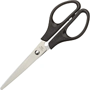 Ножницы 169 мм с пластик. симметричными ручками, цвет черный