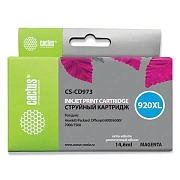 Картридж струйный CACTUS (CS-CD973) для HP Officejet 6000/6500/7000, пурпурный