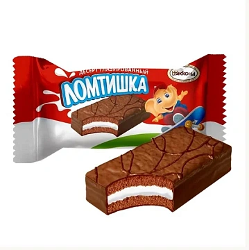 Батончик шоколадный Акконд Ломтишка глазированный, 30г