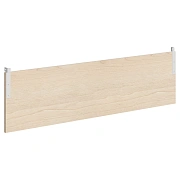 Фронтальная панель подвесная XGDST 147.1 Бук Тиара/Нержавейка полированная 1300х350х18