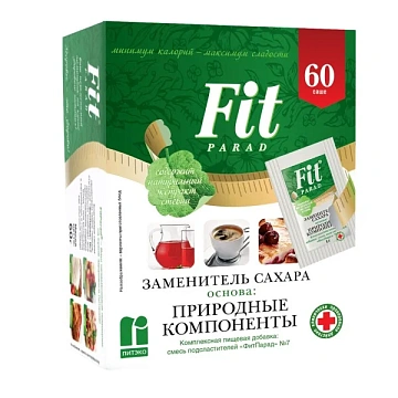 Сахарозаменитель Fit Parad  7,саше Омаг, 60г