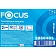 Туалетная бумага Focus Джамбо 5060405 белая, 2 слоя, 150м