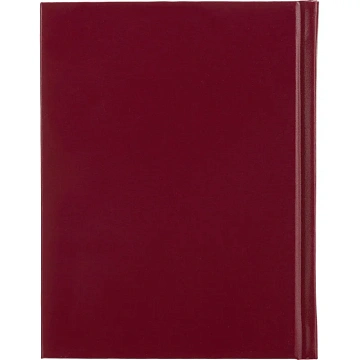 Ежедневник недатированный бордо,А6,105х140мм