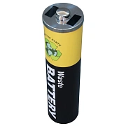 Урна стальная для сбора батареек 150х640мм объем 11 л