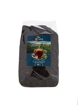 Чай черный Т-Eco байховый среднелистовой, 500г
