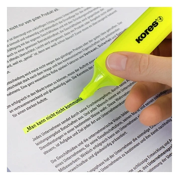 Набор текстовыделителей KORES набор 4цв. 36140.02