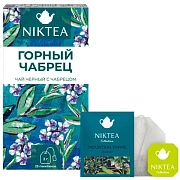 Чай NIKTEA 'Горный Чабрец' черный, 25 пакетиков в конвертах по 2 г, TALTHA-DP0055