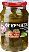 Огурцы Скатерть-Самобранка соленые, 950мл