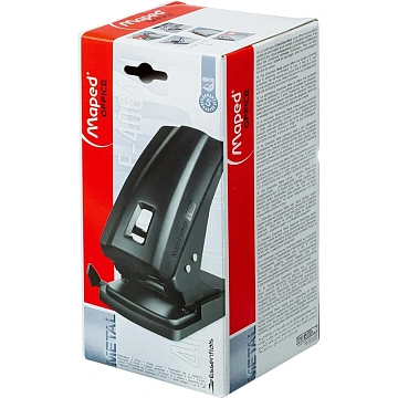 Дырокол Maped ESSENTIALS METAL до 60-70 листов,металл,черный,406411