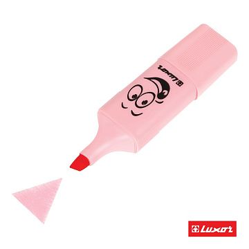 Текстовыделители Luxor 'Eyeliter Pastel' пастельный розовый, 1-5мм