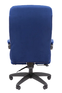 Кресло Chairman Home 442 Россия ткань Т-82 синий