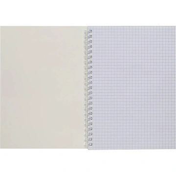 Бизнес-тетрадь А5,80л,кл,гр,обл.мат.лам. Attache Selection Pastel Квадраты