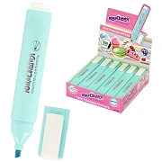 Текстовыделитель ЮНЛАНДИЯ 'COLORSTAR PASTEL', БИРЮЗОВЫЙ, линия 1-4 мм, 151713