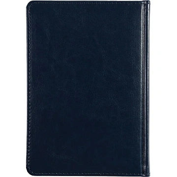 Ежедневник недатированный А5 Sidney Nebraska, син,сер.обрез,272стр 3-128/12