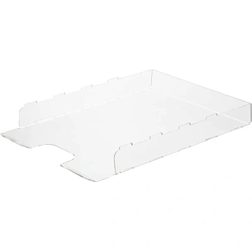 Лоток горизонтальный А3, акрил, прозрачный 55х300х420