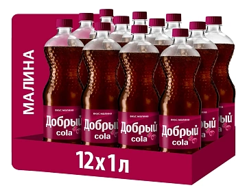 Напиток Добрый Cola Малина газированный, 1л