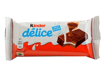 Бисквит Kinder Delice шоколадный, 39г