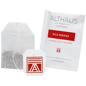 Чай ALTHAUS 'Wild Berries' фруктовый, 20 пакетиков в конвертах по 2,75 г, ГЕРМАНИЯ, TALTHB-DP0038