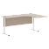 Стол эргономичный СА-4M(R) Мокачино/серебро 1600х900х755 Imago M