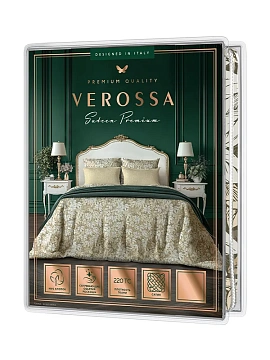 Комплект постельного белья Verossa Foliage сатин полутораспальное