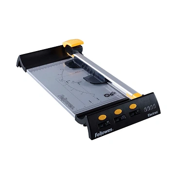 Резак роликовый FELLOWES ELECTRON A4, 4 стиля резки, до 10 л., длина резки 320 мм, FS-54104