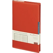 Еженедельник недатированный красный А6  METROPOL, 3-492/02