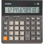 Калькулятор настольный Casio DH-12-BK-S-EH/EP 12-разр черный 151x159x28 мм