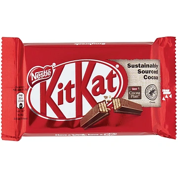 Шоколад KitKat молочный с хрустящей вафлей, 42г