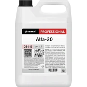 Средство для уборки после строительства моющее, 5 л, PRO-BRITE ALFA-20, кислотное, концентрат, 034-5
