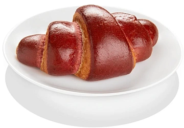 Круассан с клубничной начинкой, 70г
