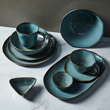 Тарелка обеденная Ivlev Chef Organic Grey, 26см