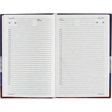 Ежедневник недатированный 7БЦ, А5,128л Attache Economy, Госсимволика