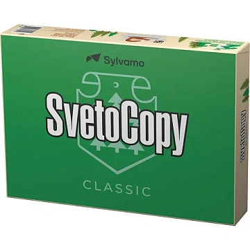 Бумага офисная А4, 80 г/м2, 500 л., марка С, SVETOCOPY CLASSIC, Россия, 146% (CIE)