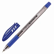 Ручка шариковая масляная BRAUBERG 'Black Tone', СИНЯЯ, корпус тонированный, узел 0,7 мм, линия письма 0,35 мм, 142951