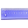 Линейка 30см Attache Bright Colours фиолетовая